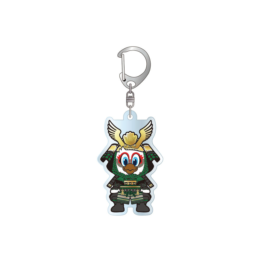 甲冑ガンズくんアクリルキーホルダー