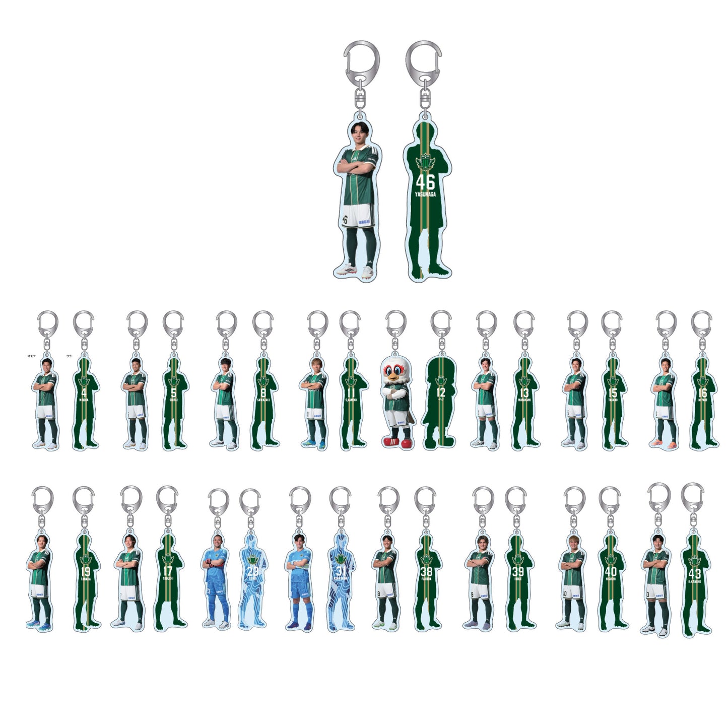 2627プレーヤーズアクリルキーホルダー