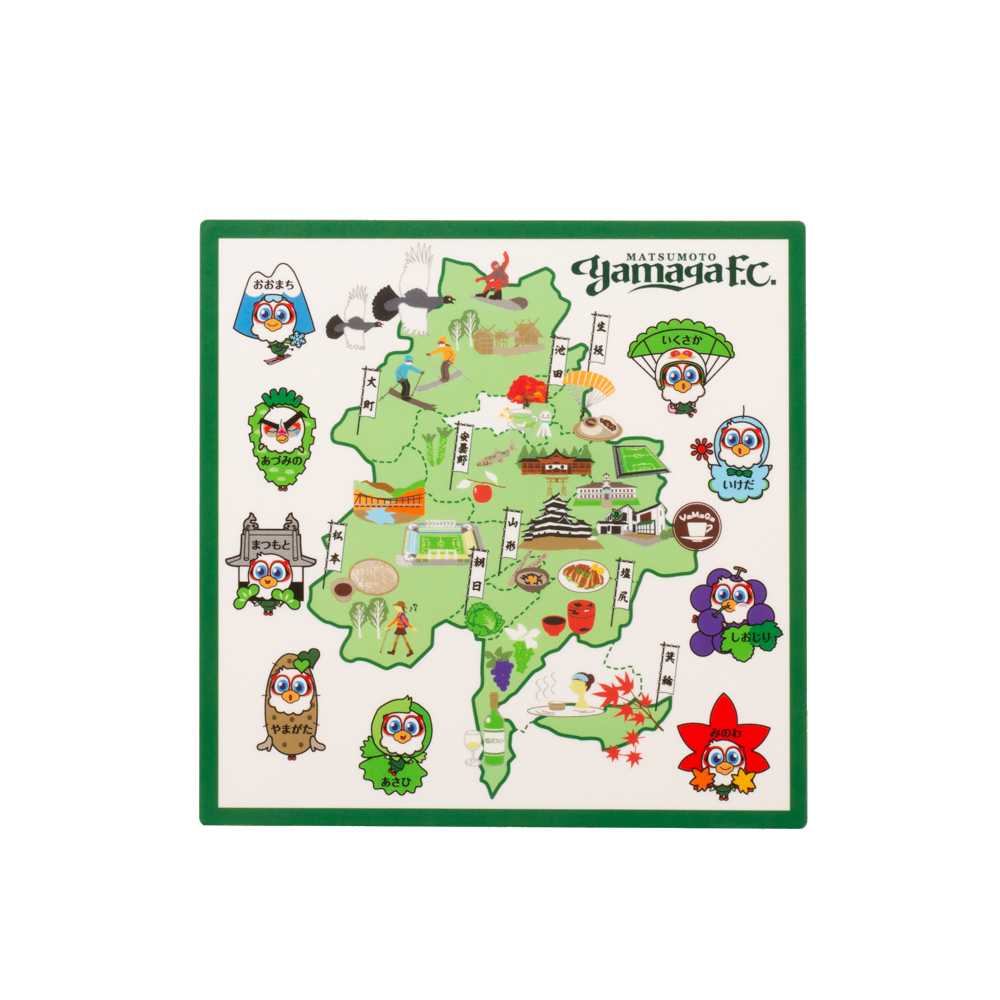 ホームタウンMAP ステッカー