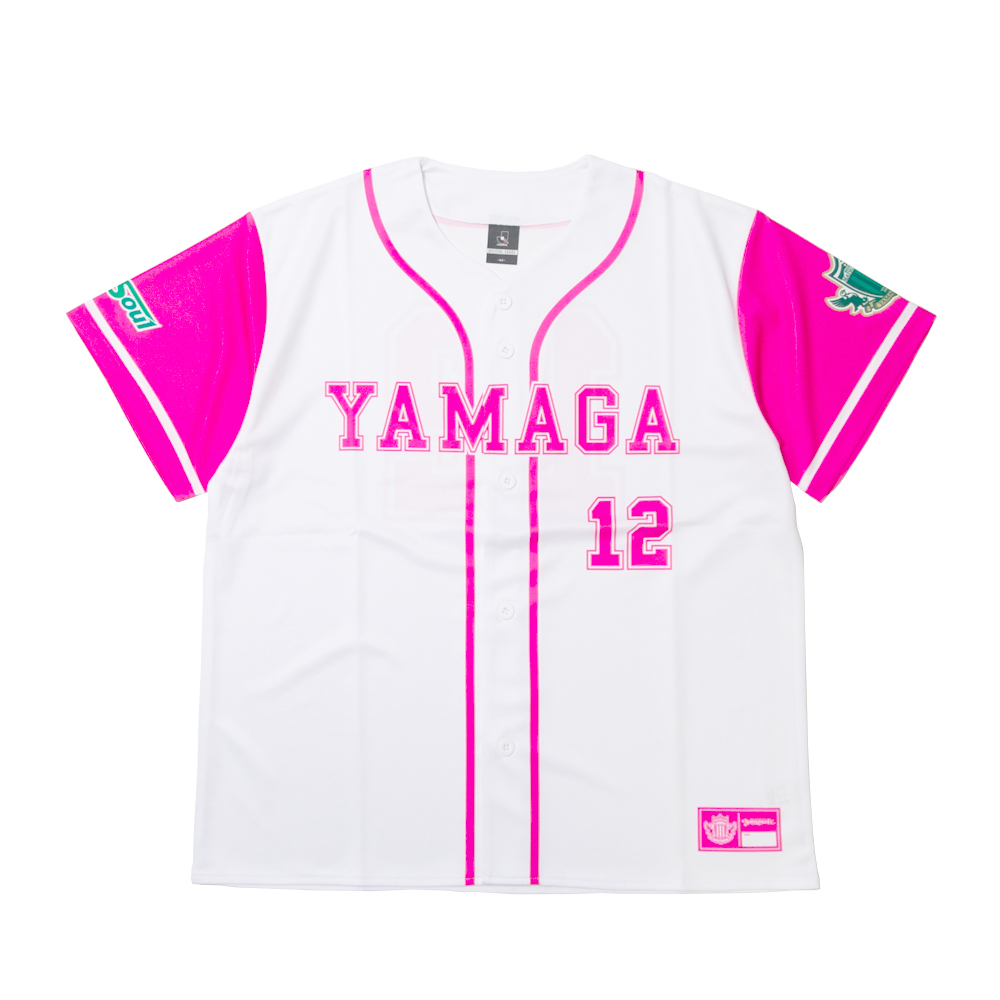 【Sサイズ残り1点】ベースボールシャツ(ピンク)
