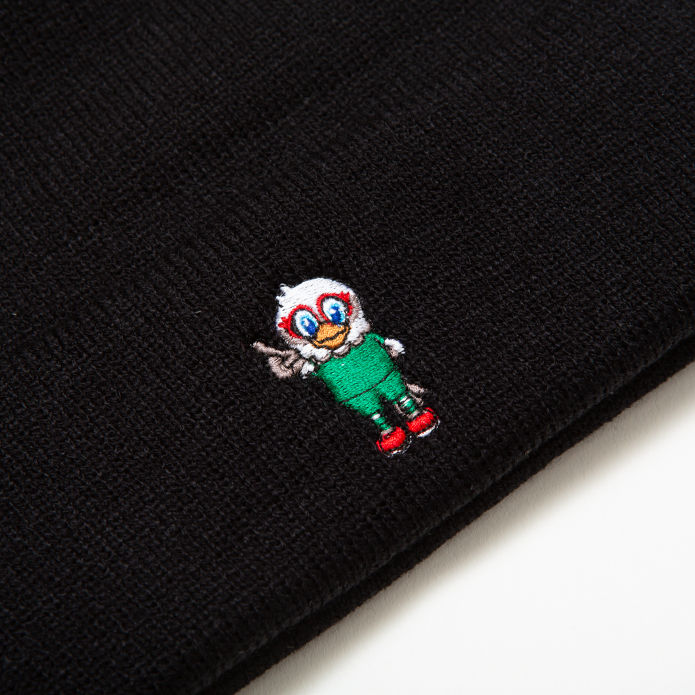 ガンズくん刺繍ニットキャップ　