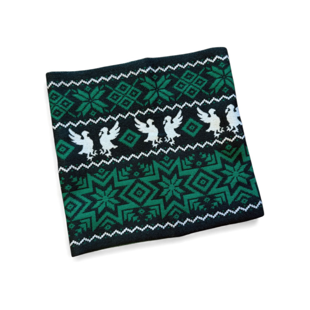 雷鳥柄ノルディック　腹巻き