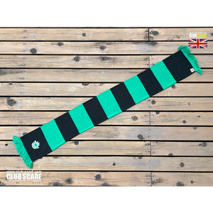 英国製レスターBARスカーフ刺繍入り