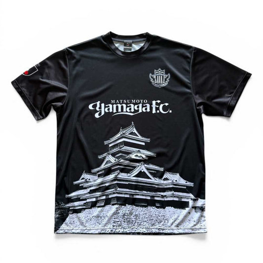 ブラックコンフィットTシャツ(松本城) 大人サイズ