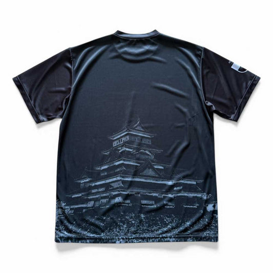 ブラックコンフィットTシャツ(松本城) 大人サイズ
