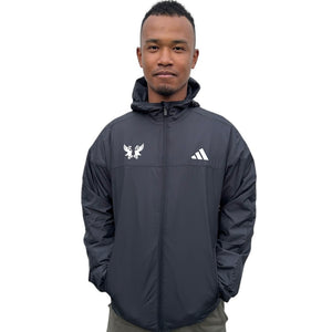 松本山雅 × adidas　裏地フード付きウインドジャケット