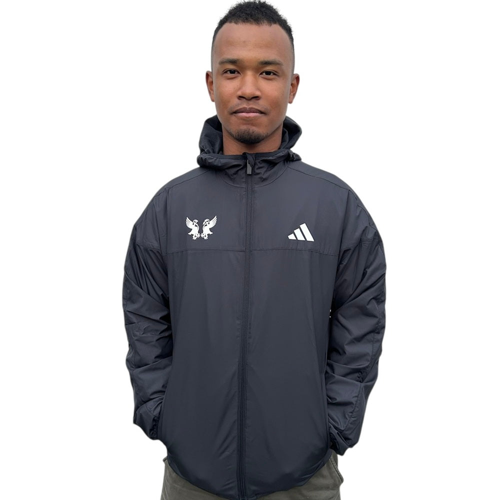 松本山雅 × adidas　裏地フード付きウインドジャケット