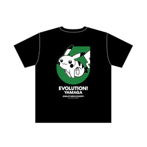 【受注】松本山雅FC　ピカチュウ Tシャツ(BLACK)