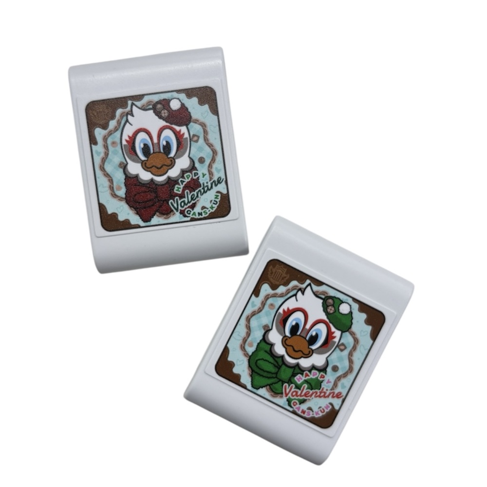 角型クリップ(バレンタインガンズくん)