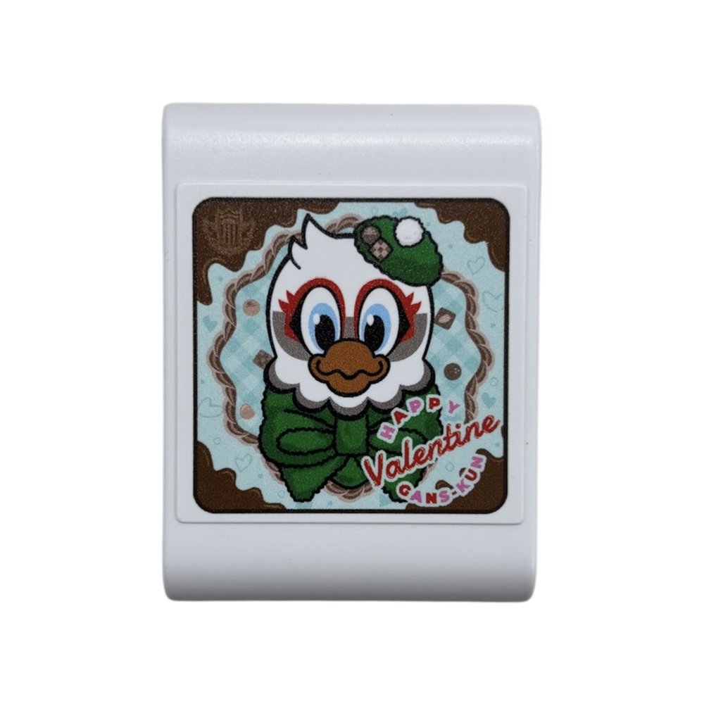 角型クリップ(バレンタインガンズくん)
