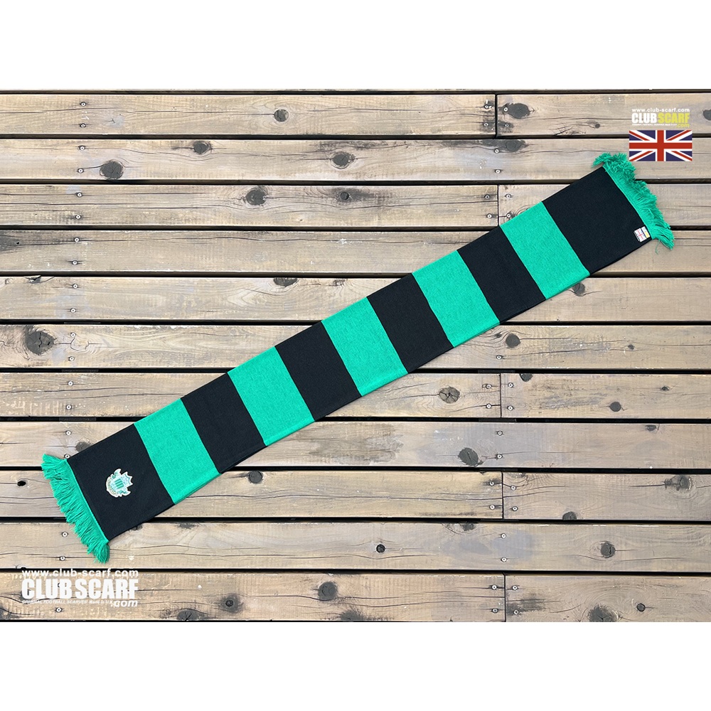 英国製レスターBARスカーフ刺繡入り