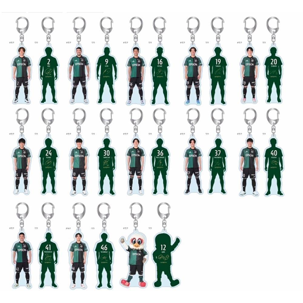 26SPプレーヤーズアクリルキーホルダー