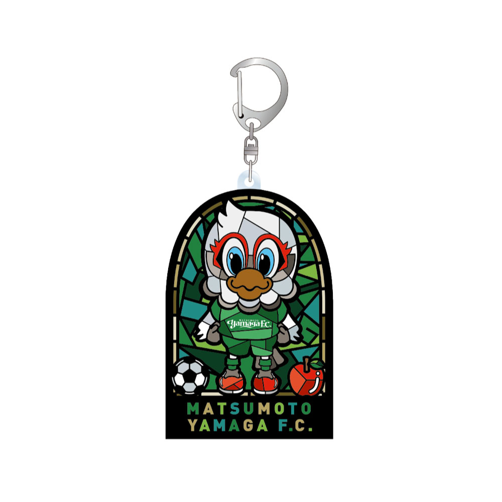 ガンズくんステンドグラス風キーホルダー