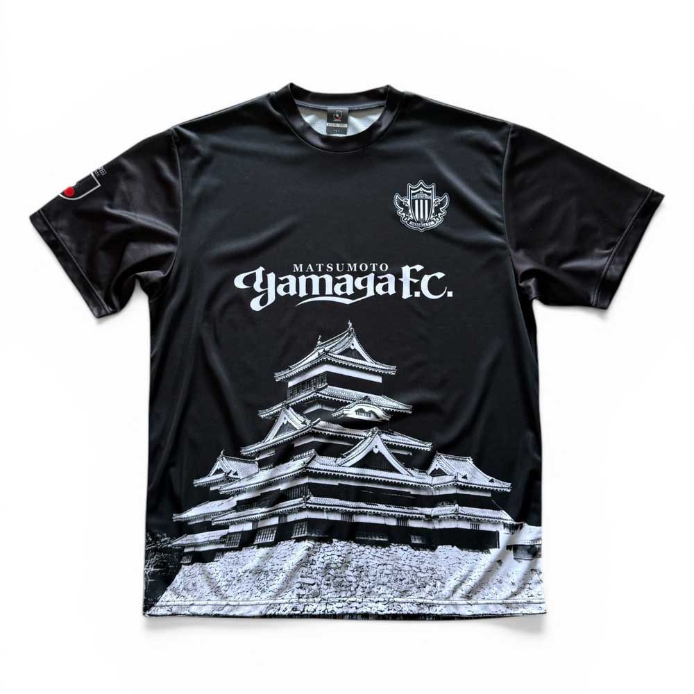 ブラックコンフィットTシャツ(松本城) 150サイズ