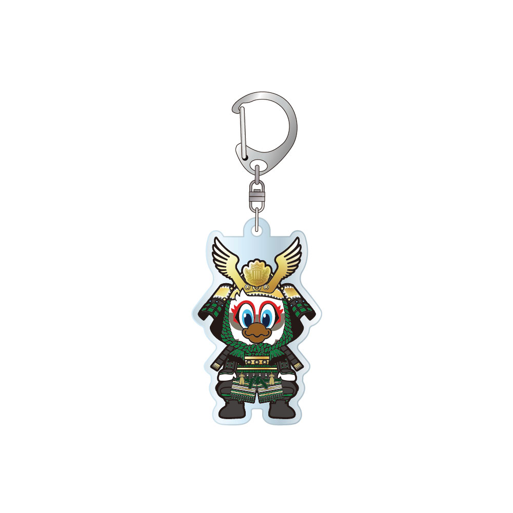 甲冑ガンズくんアクリルキーホルダー