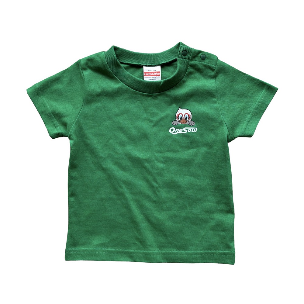 ガンズくんワンポイントTシャツ(キッズ:90、110、130サイズ)