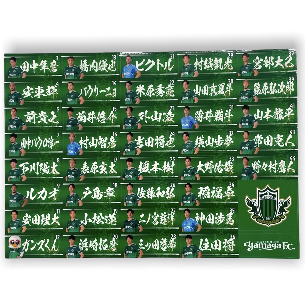 ギラヴァンツ北九州戦】新グッズ発売! | 松本山雅FCオンラインショップ