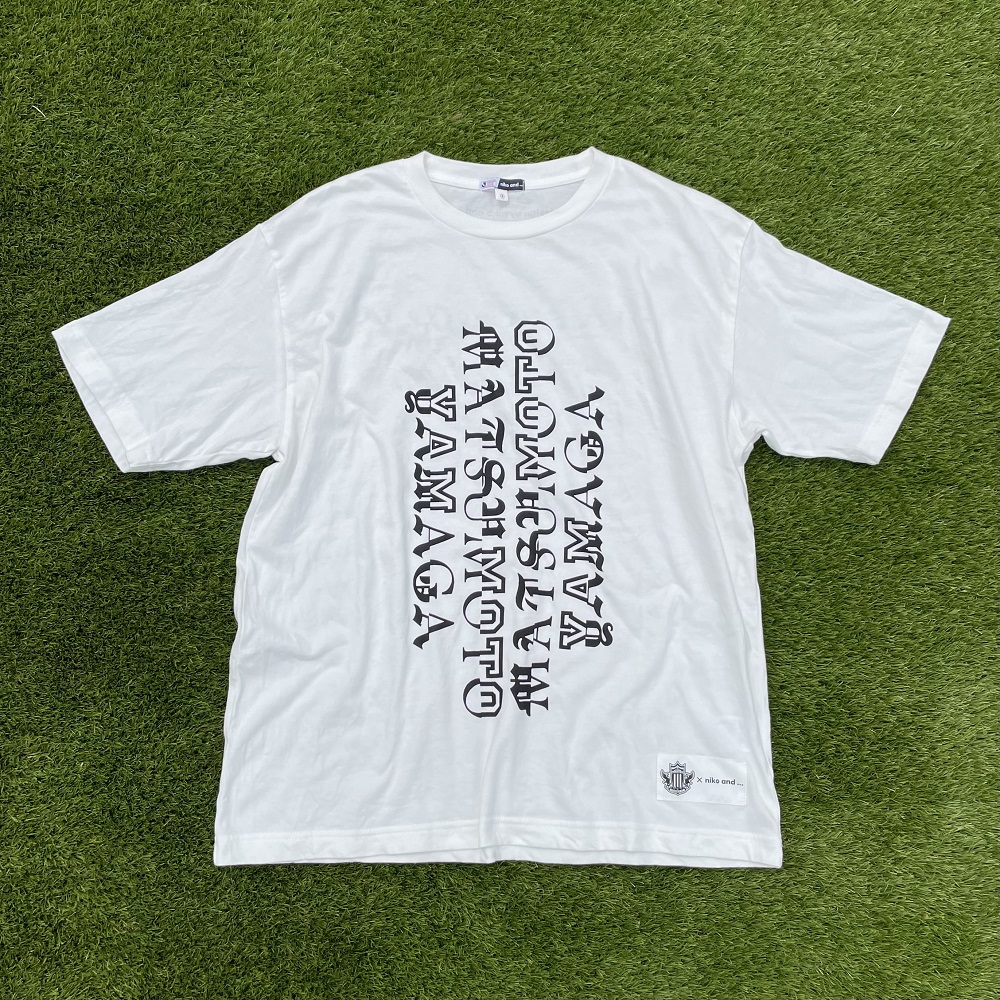 Niko Andコラボtシャツ ホワイト 松本山雅fcオンラインショップ Niko Andコラボtシャツ ホワイト 松本山雅fcオンラインショップ