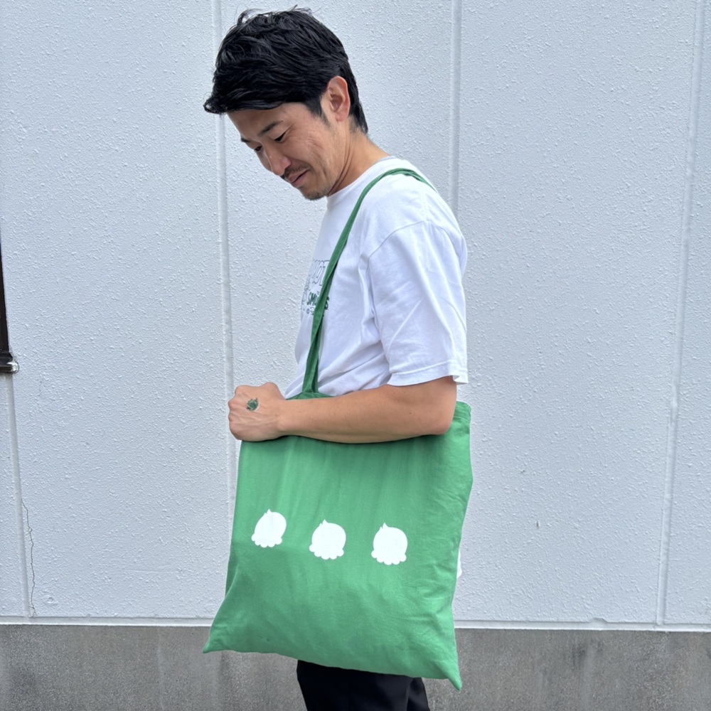 シルエットガンズくんトートバッグ