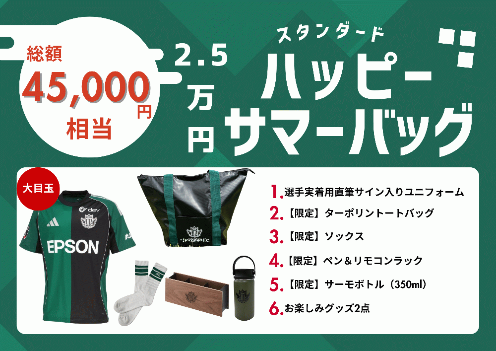 2026ハッピーサマーバッグ スタンダード(2.5万円)