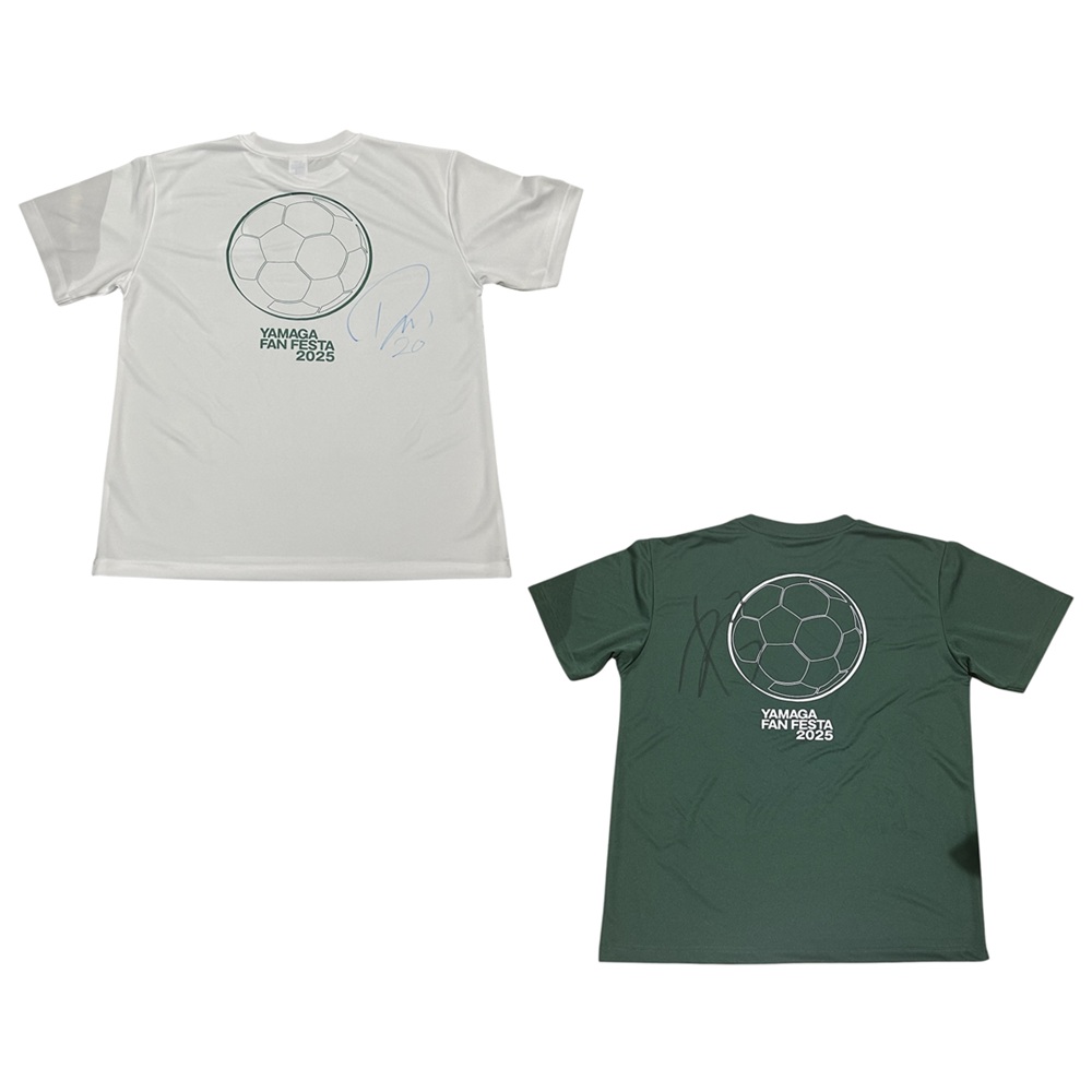2025YAMAGA FAN FES Tシャツ　※直筆サイン入り(選手ランダム)