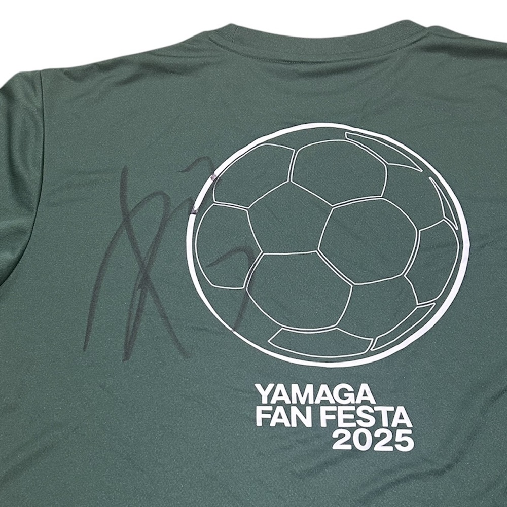 2025YAMAGA FAN FES Tシャツ　※直筆サイン入り(選手ランダム)