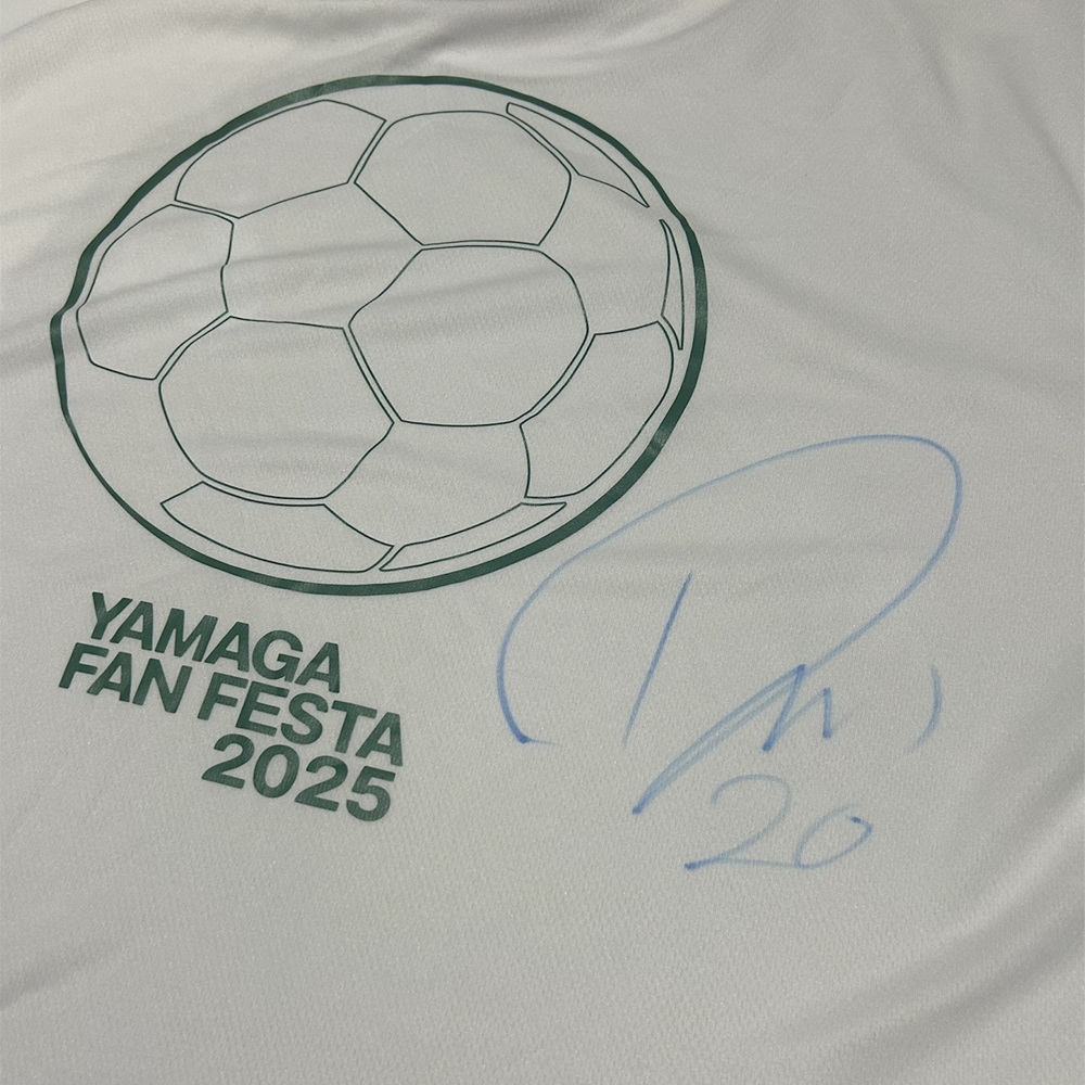 2025YAMAGA FAN FES Tシャツ　※直筆サイン入り(選手ランダム)