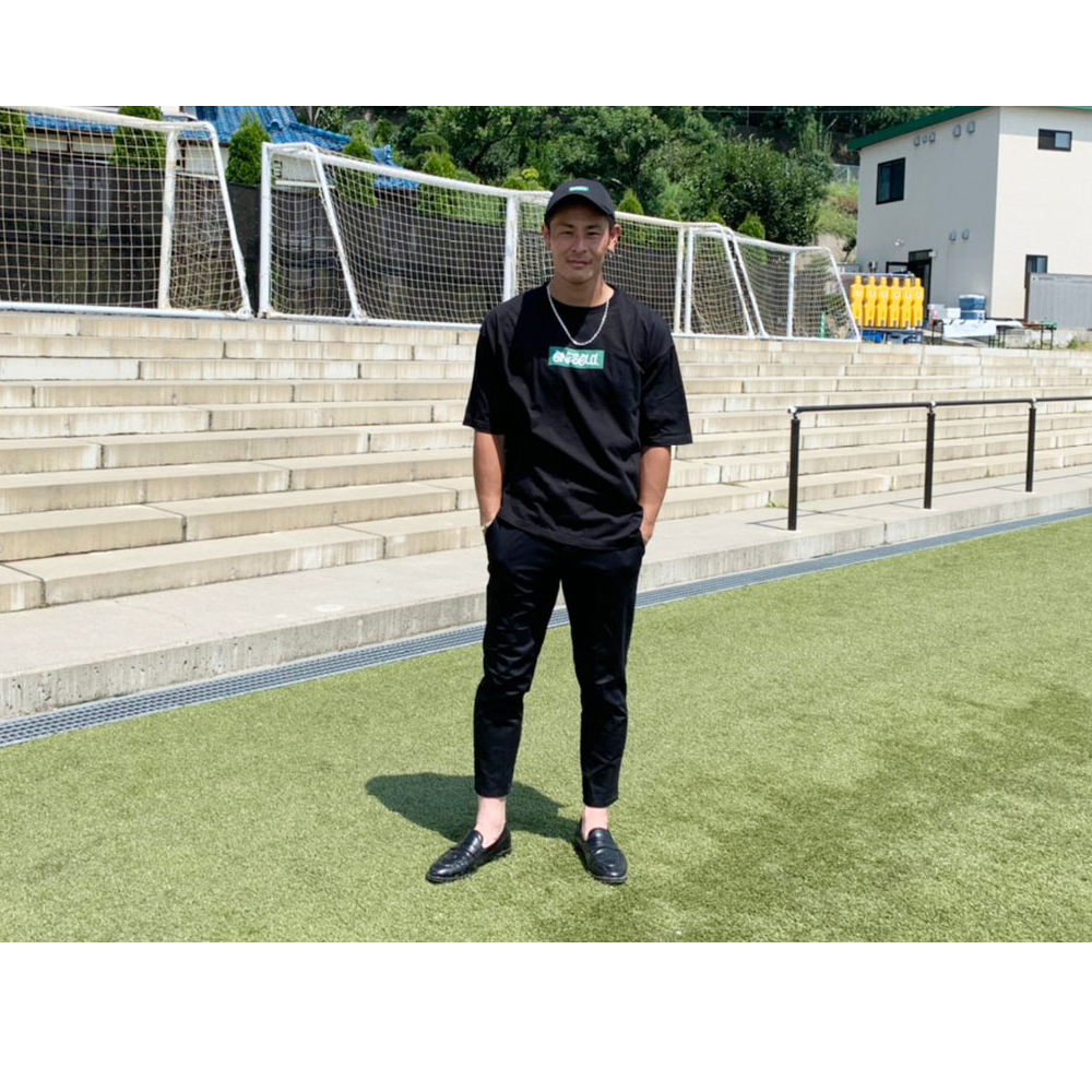 【Sサイズ残り1点】OneSoul BOX LOGO Tシャツ(ビッグシルエット)　ブラック