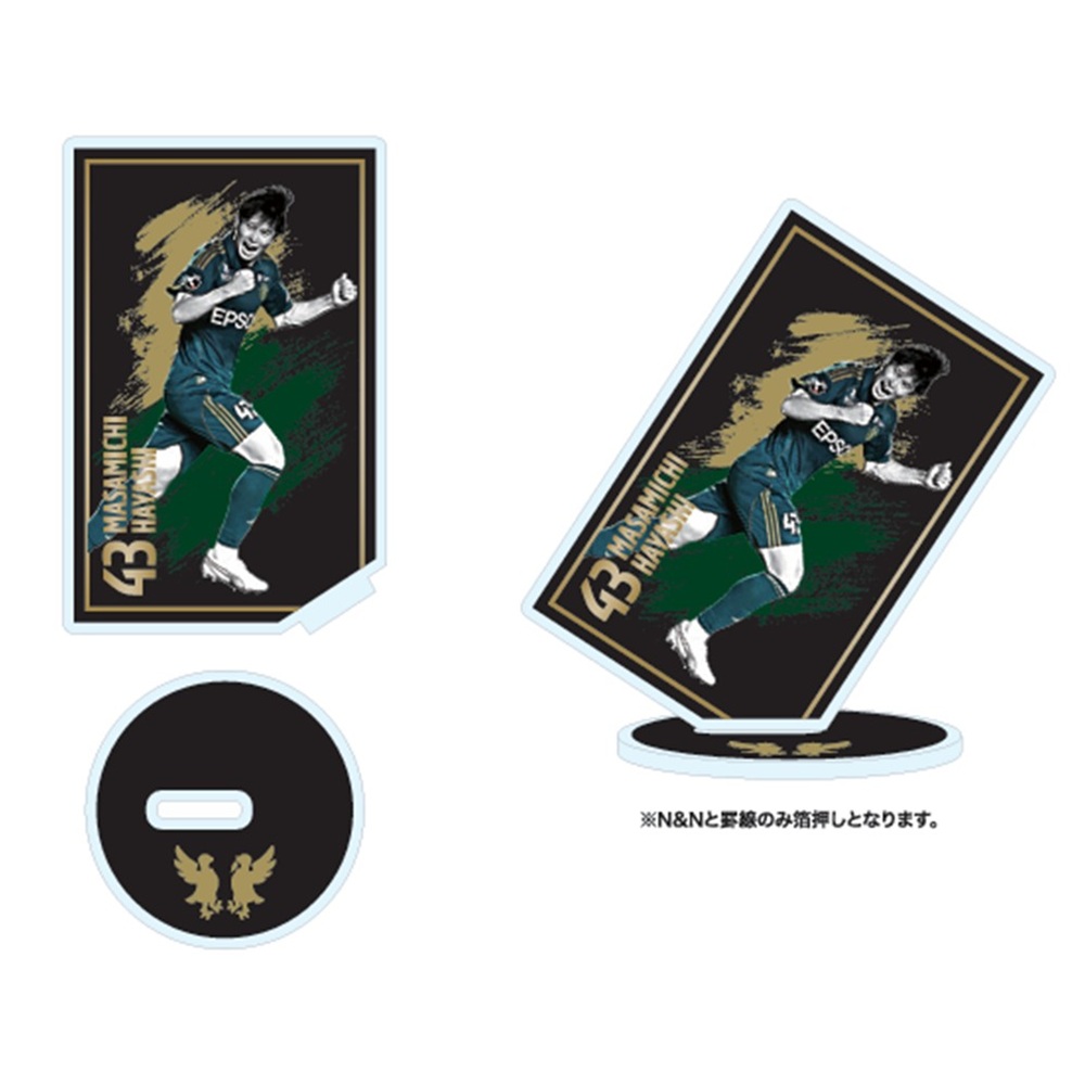 【受注】25プレーヤーズキービジュアル 箔押しアクスタ