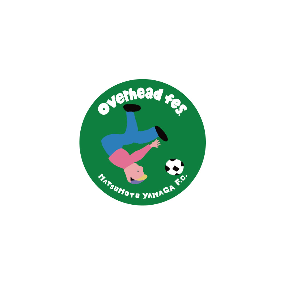 overhead fes × 松本山雅FC 缶バッジ