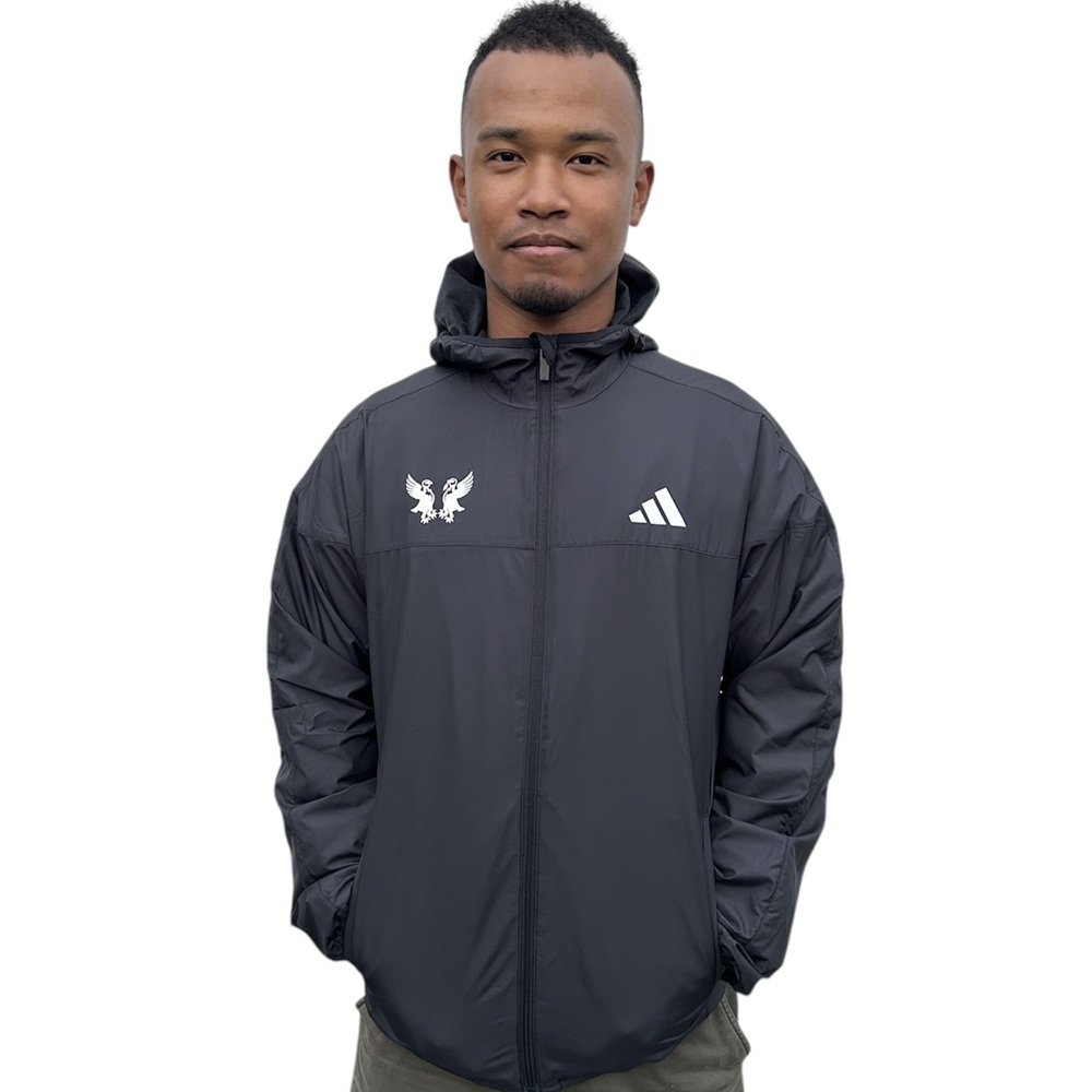 松本山雅 × adidas　裏地フード付きウインドジャケット