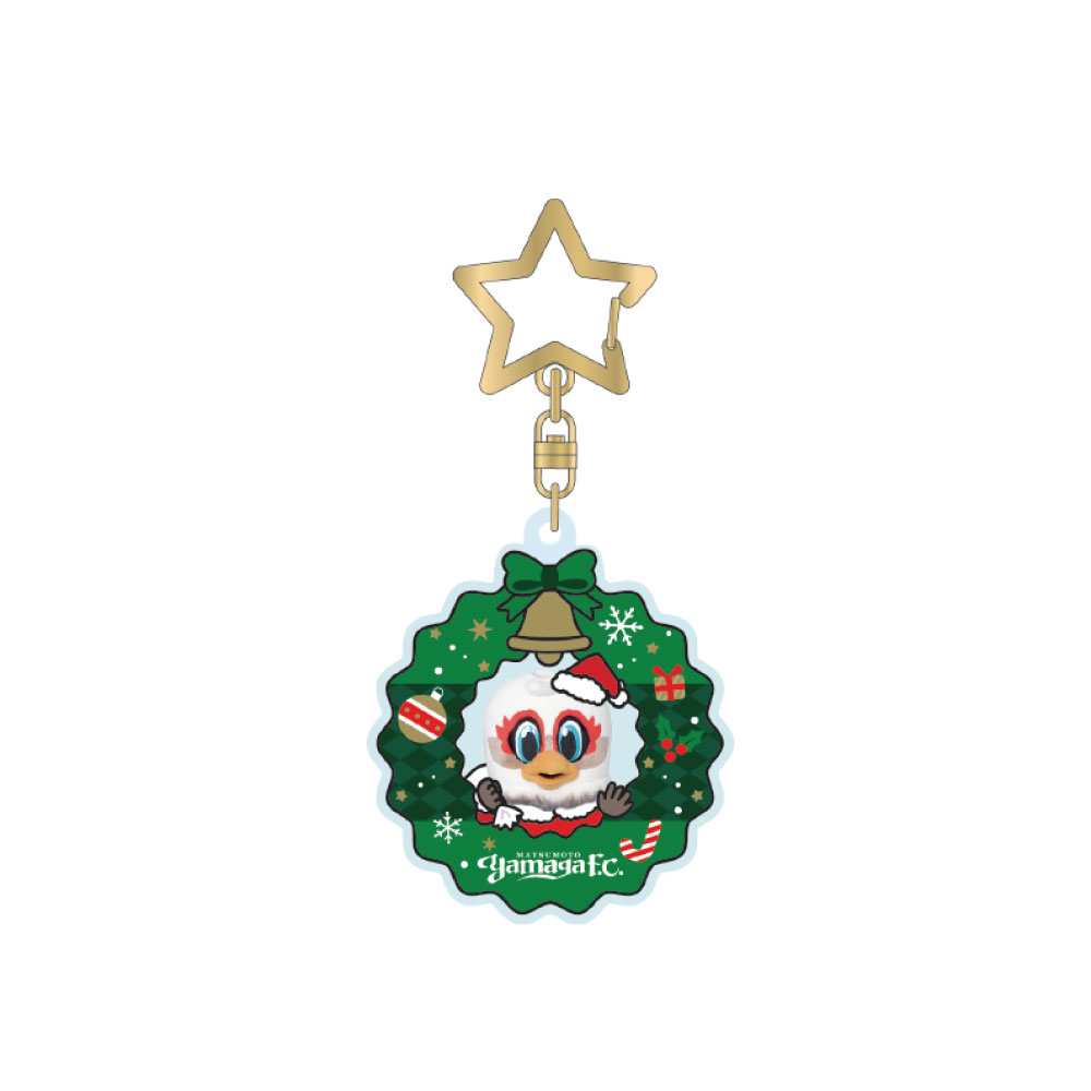 クリスマスアクリルキーホルダー