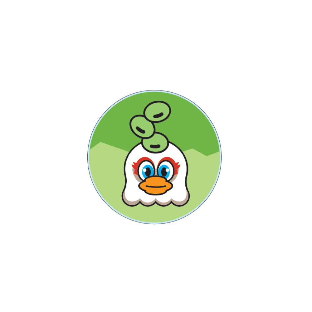 ガンズくんアクリルマグネット